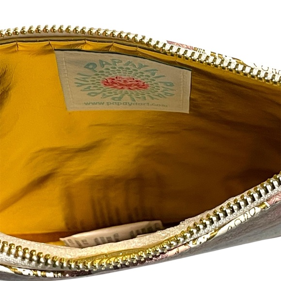 Papaya Art: Tassel Clutch Bag ✨ “ALL FOR LOVE” ✨ • NEW W/ TAG • - Picture 6 of 6